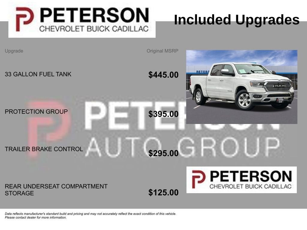 2021 RAM 1500 Laramie Crew Cab 4x4 5'7" Box