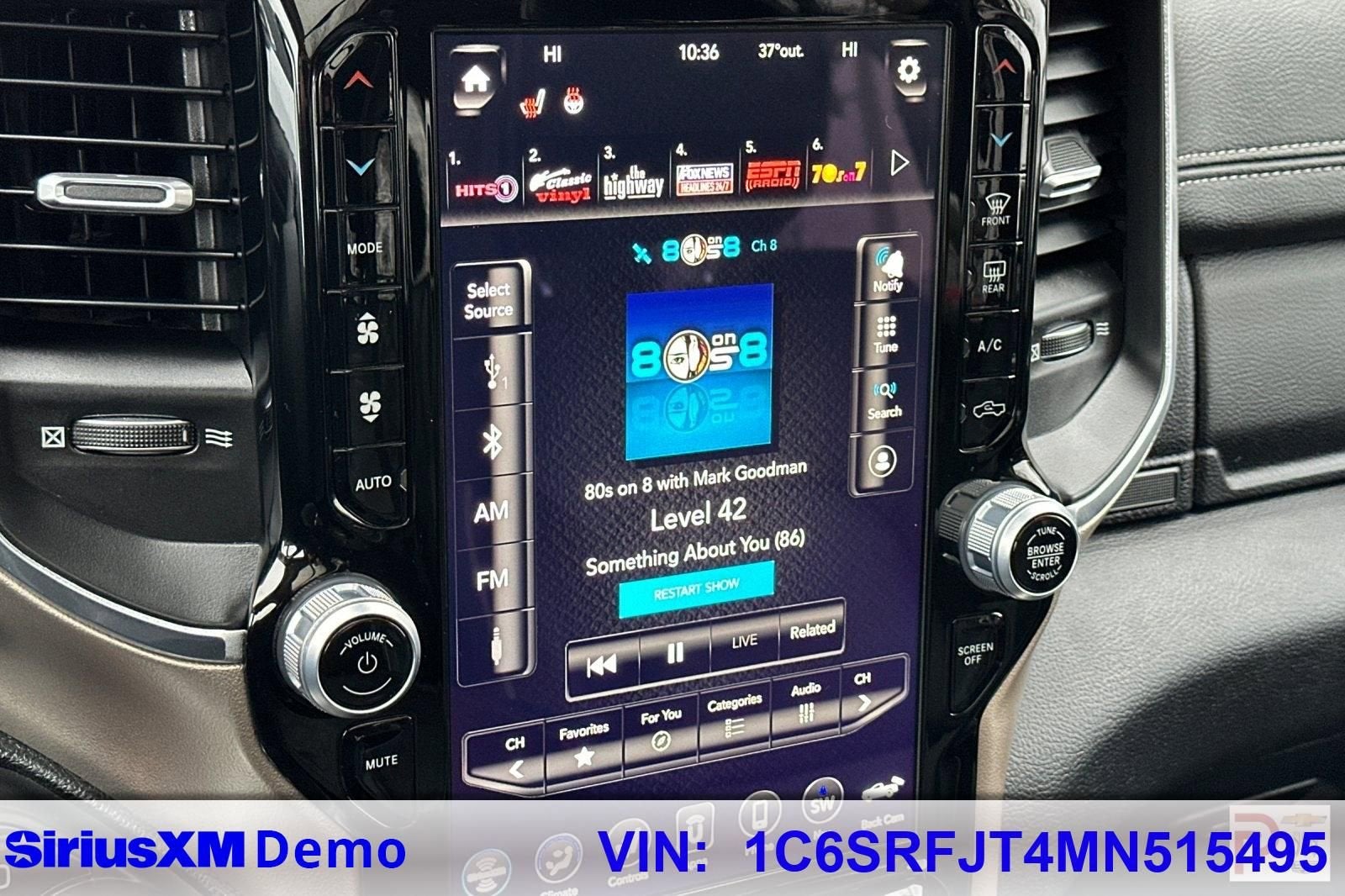 2021 RAM 1500 Laramie Crew Cab 4x4 5'7" Box