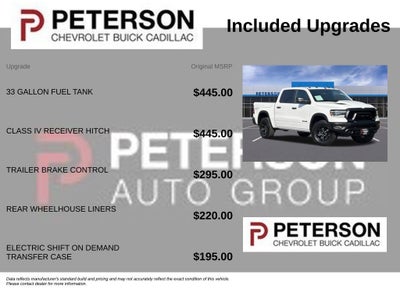 2023 RAM 1500 Rebel Crew Cab 4x4 5'7" Box