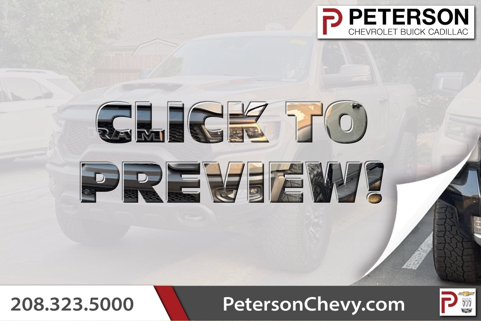 2023 RAM 1500 TRX Crew Cab 4x4 5'7" Box