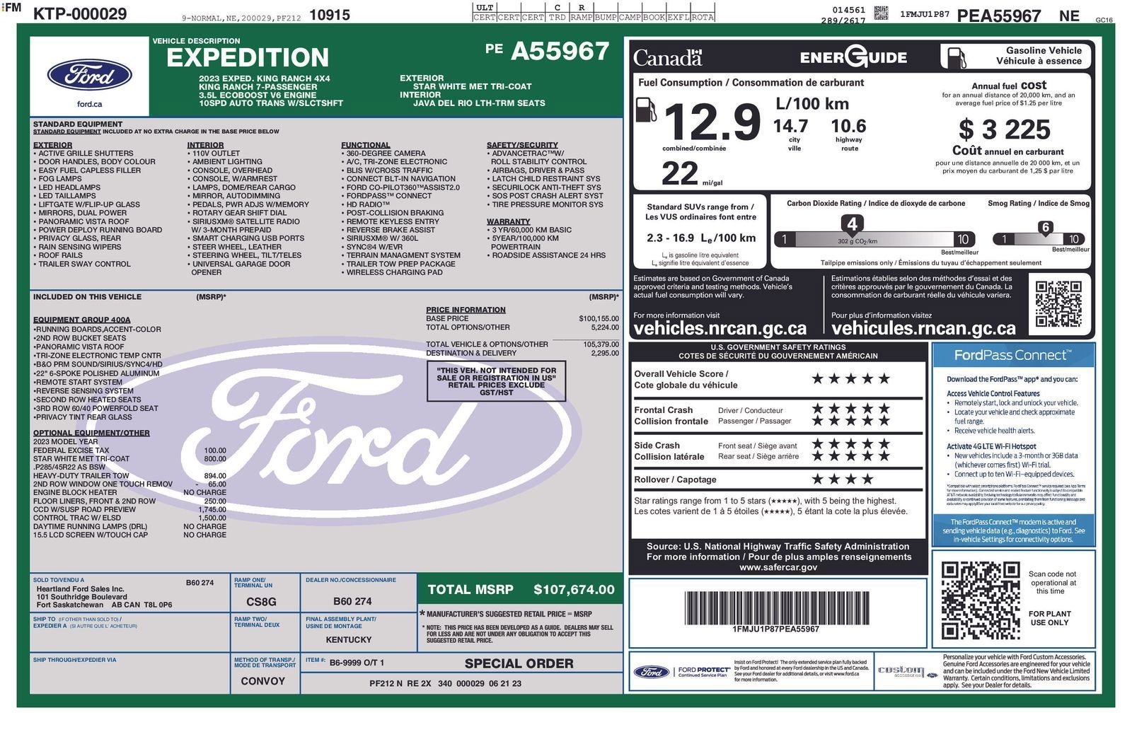 2023 Ford Expedition King Ranch