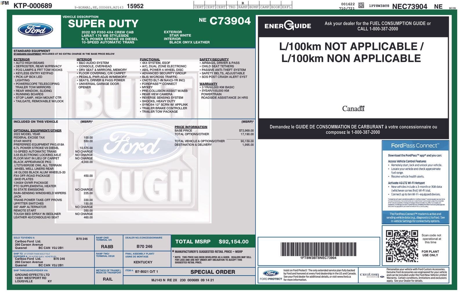 2022 Ford Super Duty F-350 SRW XL