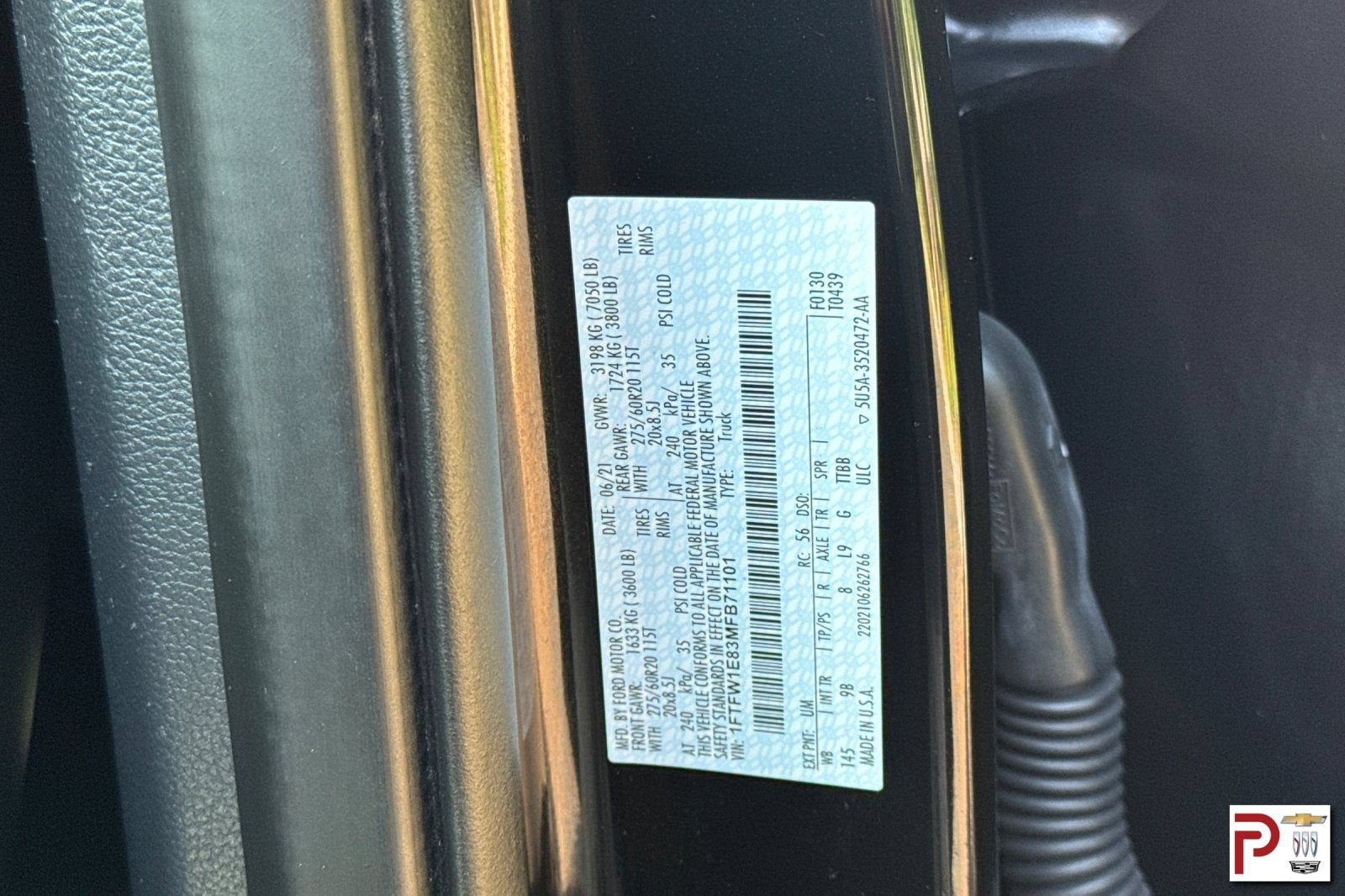 2021 Ford F-150 Platinum