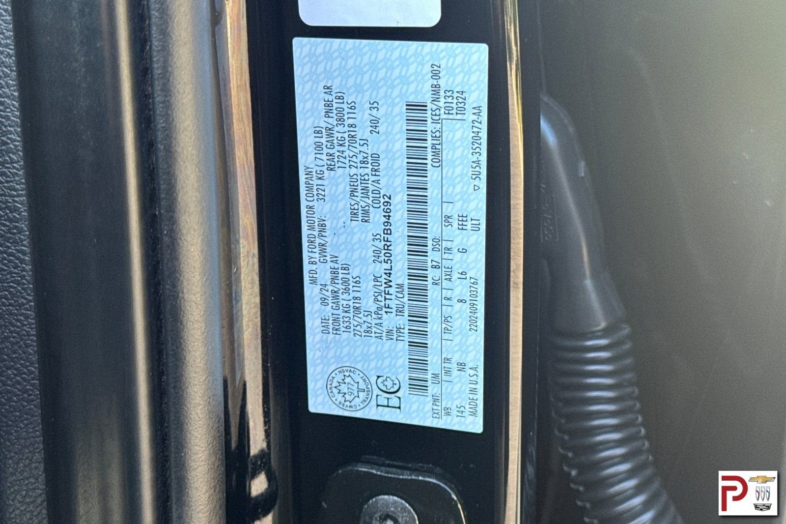 2024 Ford F-150 Tremor