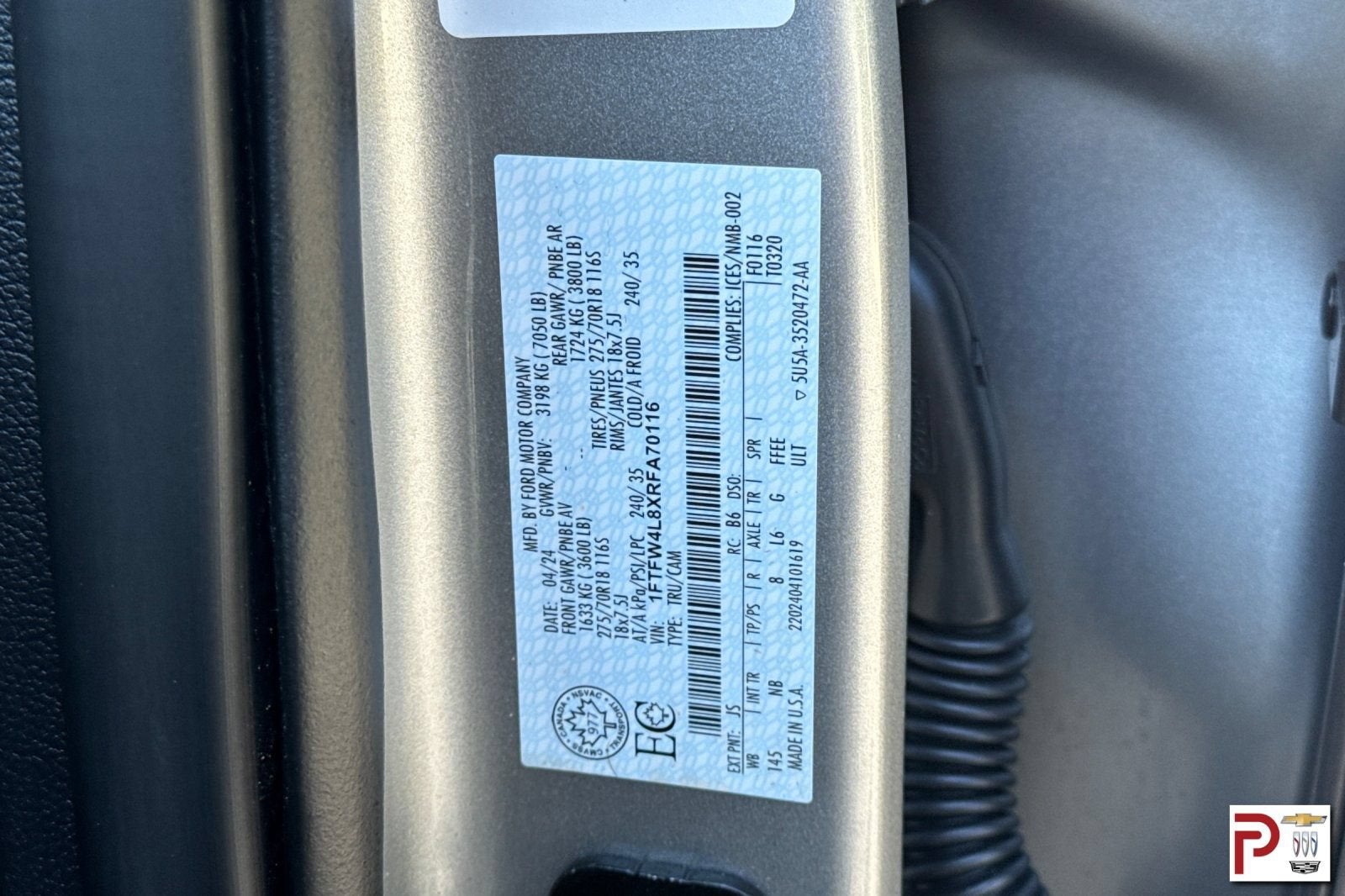 2024 Ford F-150 Tremor