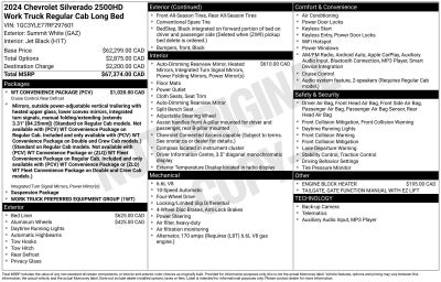 2024 Chevrolet Silverado 2500 HD WT