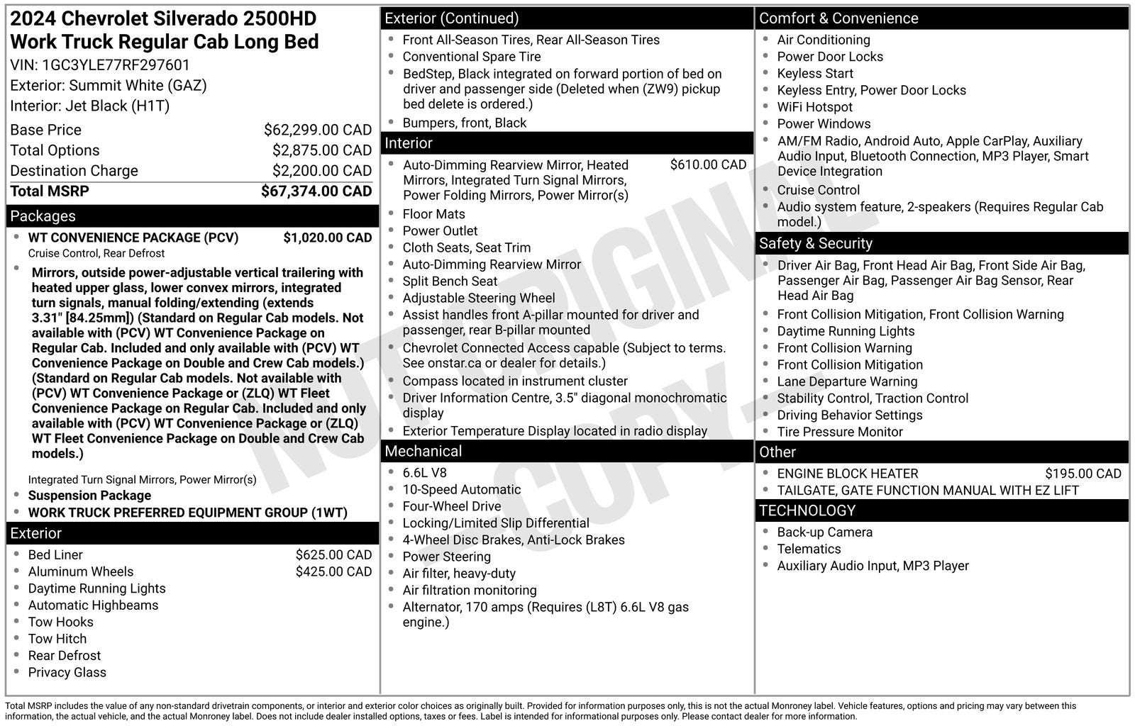 2024 Chevrolet Silverado 2500 HD WT