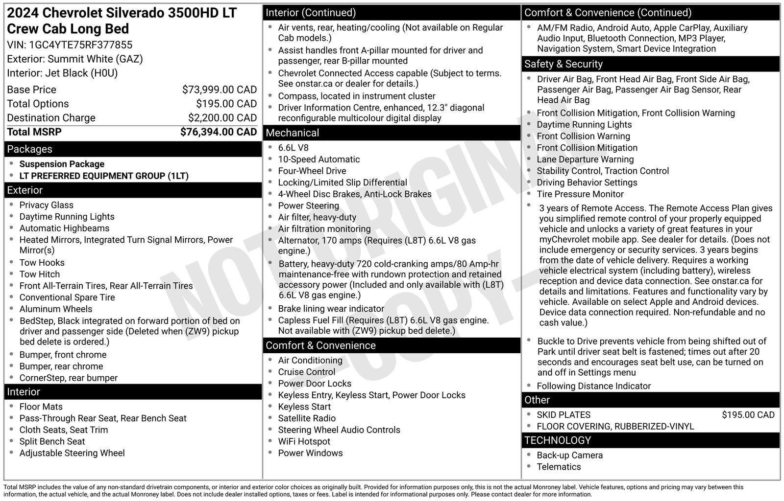 2024 Chevrolet Silverado 3500 HD LT