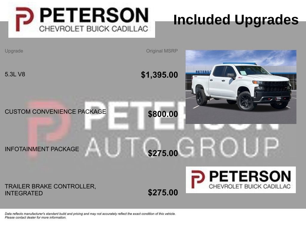 2019 Chevrolet Silverado 1500 Custom Trail Boss