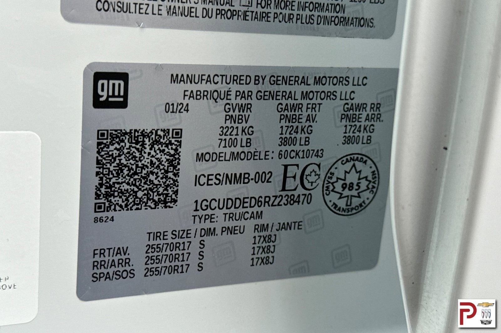 2024 Chevrolet Silverado 1500 LT