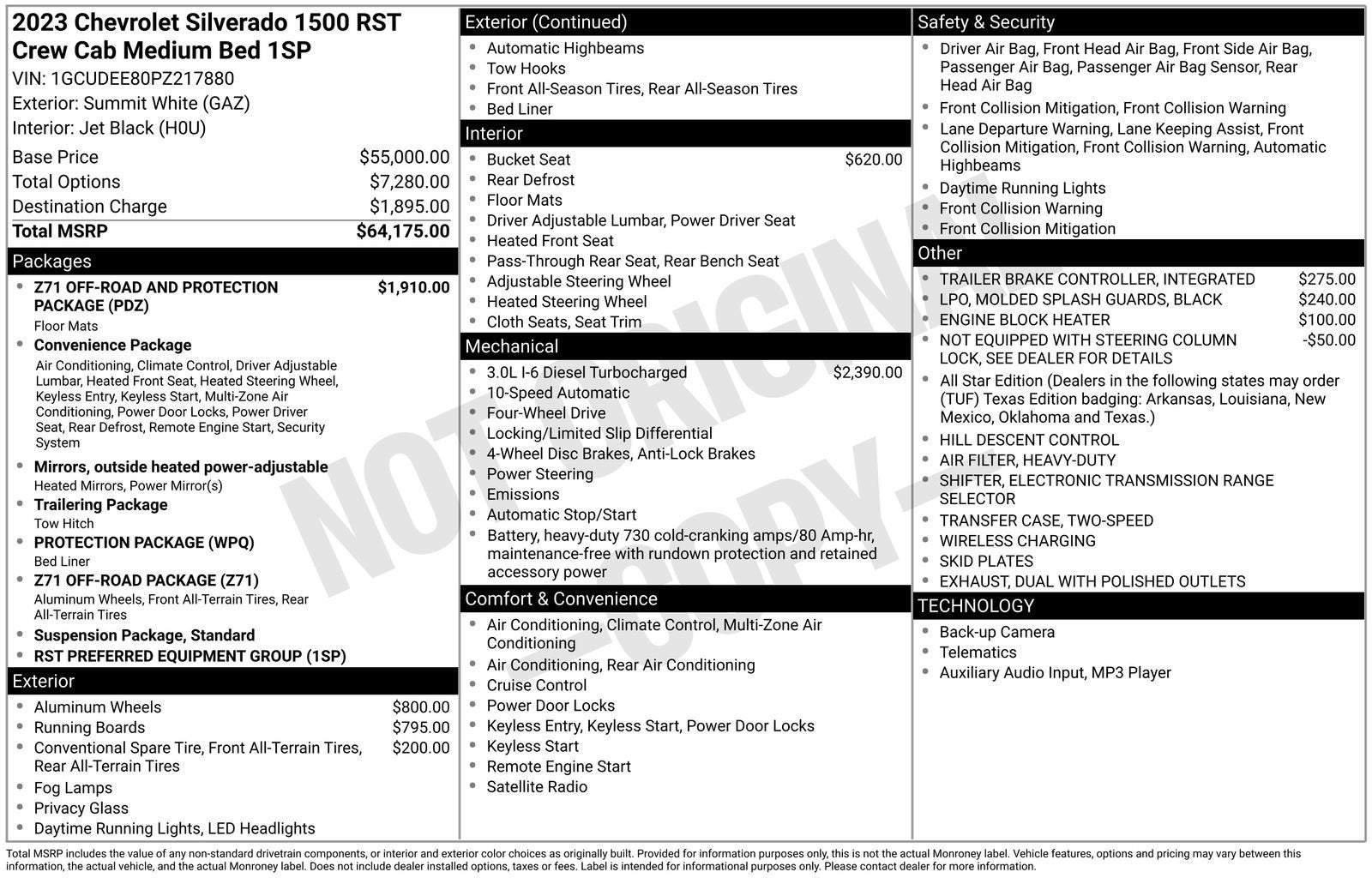 2023 Chevrolet Silverado 1500 RST
