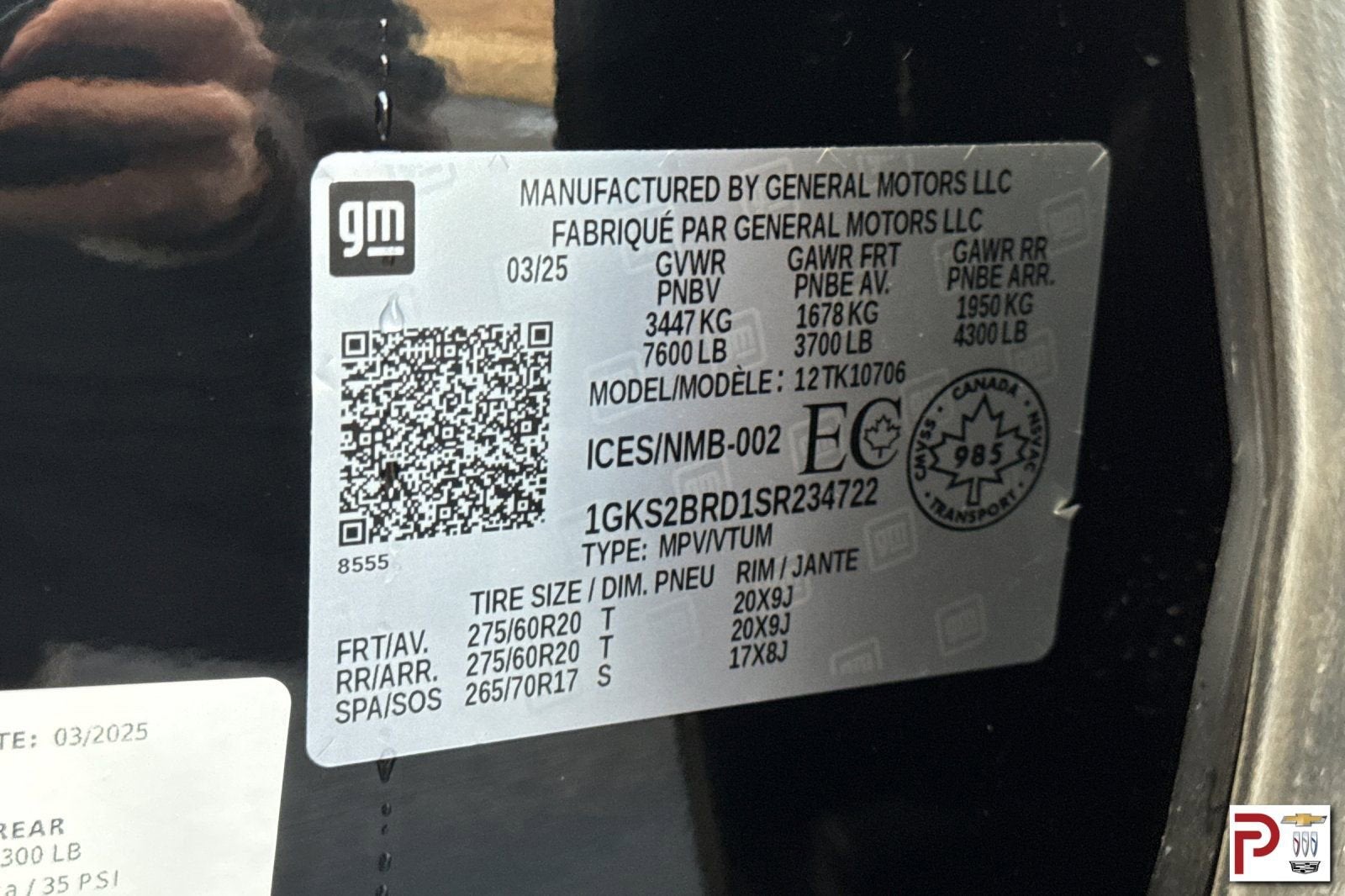 2025 GMC Yukon Elevation