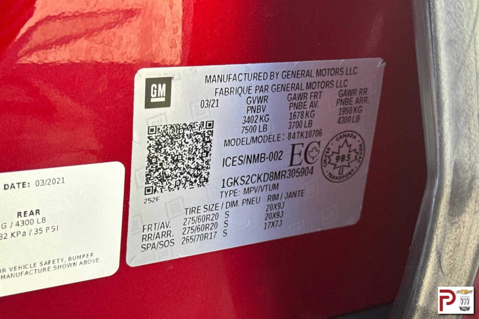 2021 GMC Yukon AT4