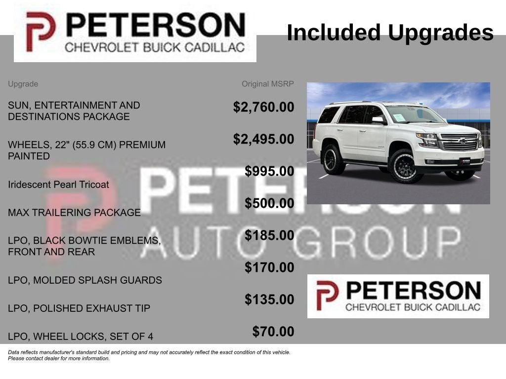 2016 Chevrolet Tahoe LTZ