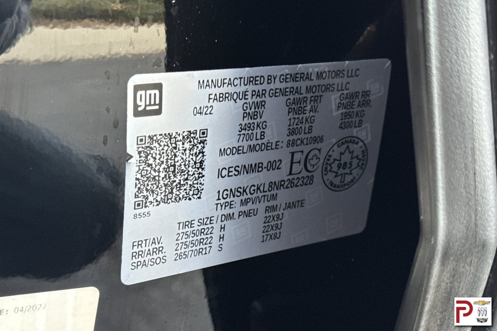 2022 Chevrolet Suburban High Country