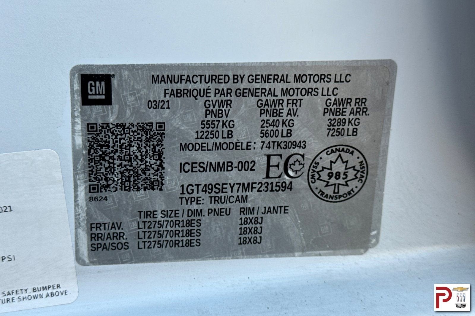 2021 GMC Sierra 3500 HD NA