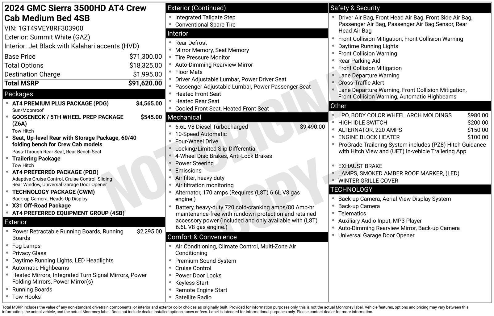 2024 GMC Sierra 3500 HD AT4