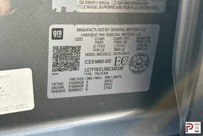 2022 GMC Sierra 1500 Limited AT4