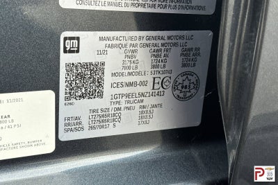 2022 GMC Sierra 1500 Limited AT4