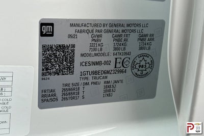 2021 GMC Sierra 1500 SLE