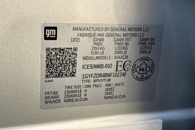 2022 Cadillac XT4 Premium Luxury