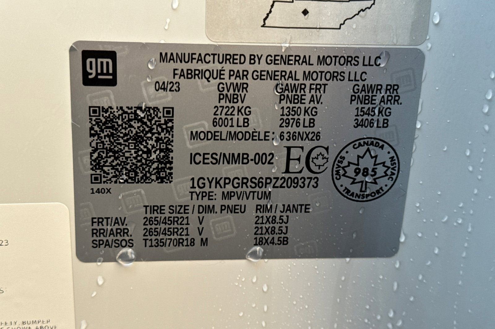 2023 Cadillac XT6 Sport