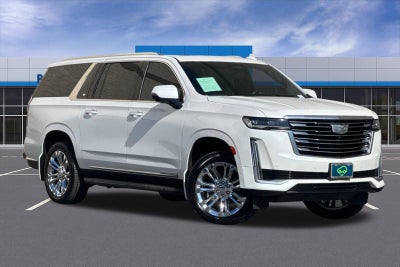2022 Cadillac Escalade ESV Premium Luxury Platinum