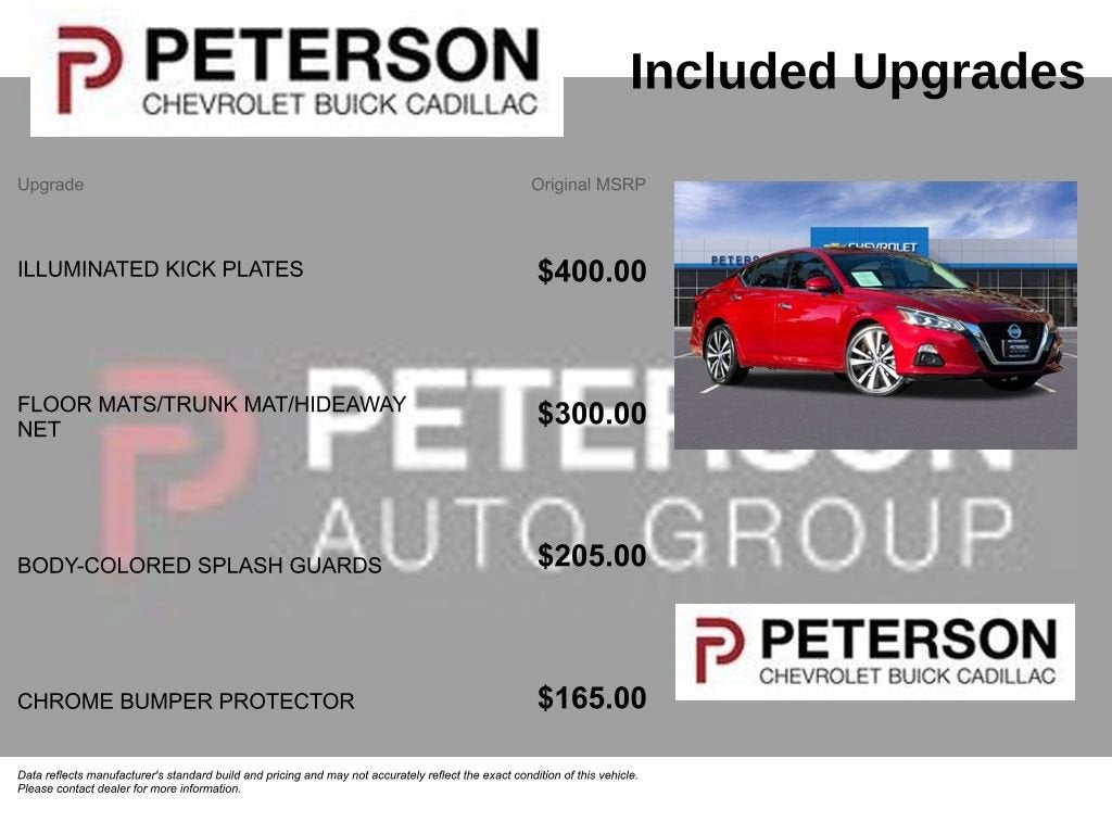 2020 Nissan Altima Platinum Intelligent AWD