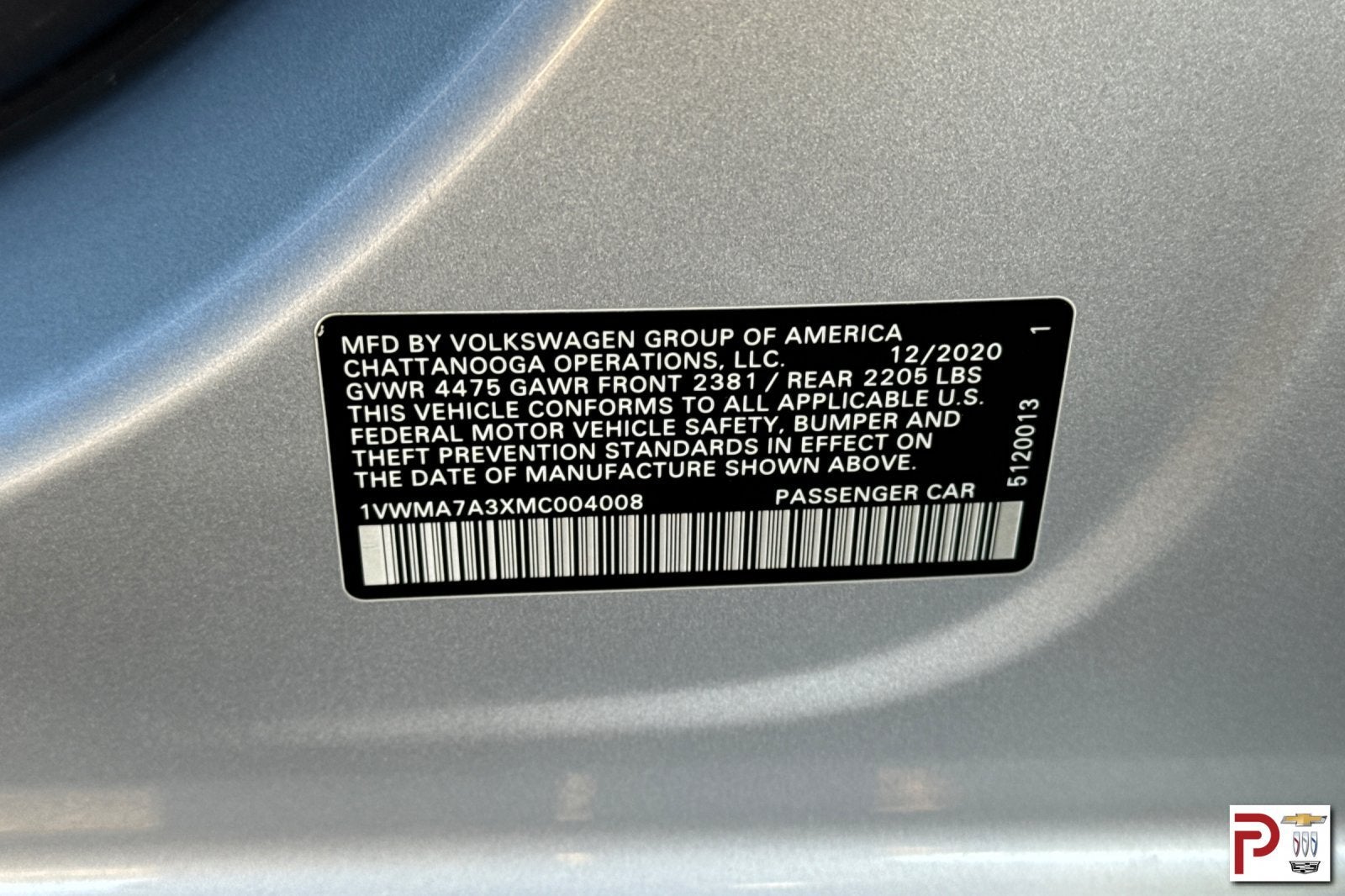 2021 Volkswagen Passat 2.0T R-Line