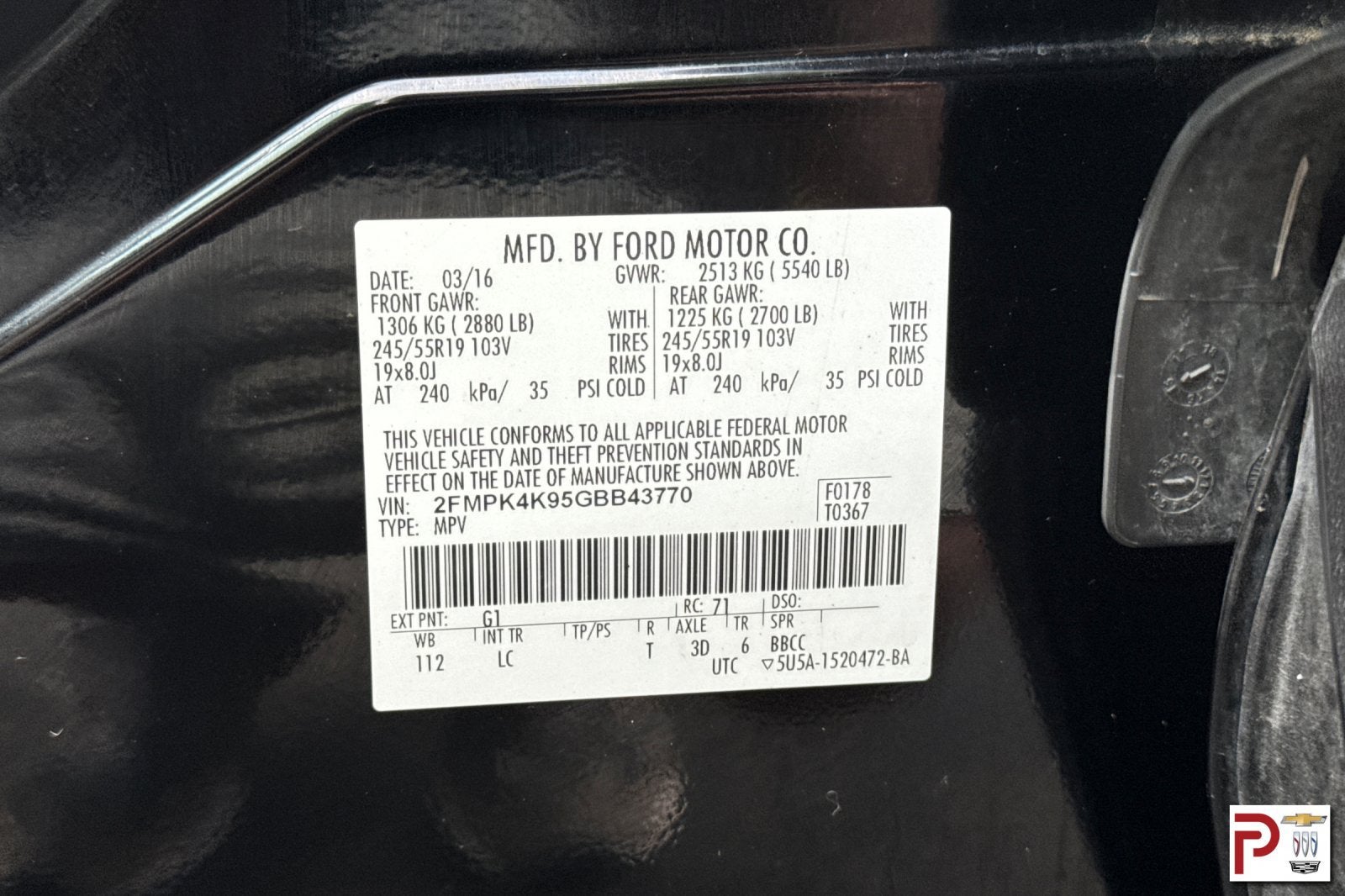 2016 Ford Edge Titanium