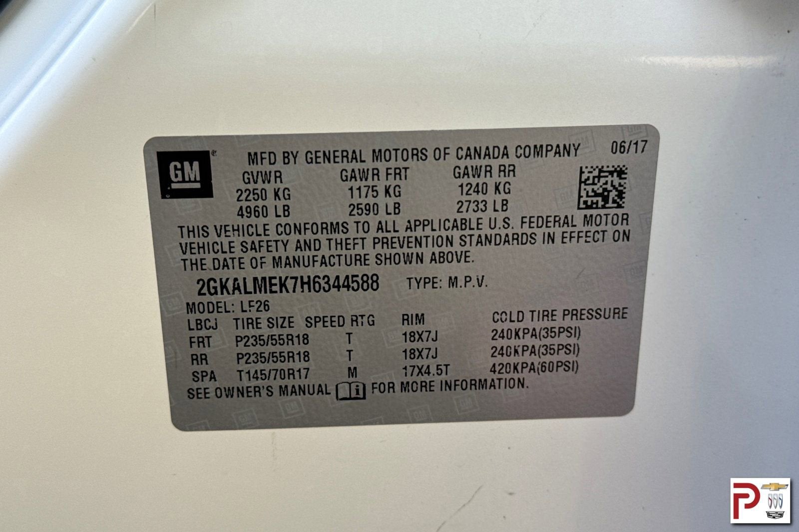 2017 GMC Terrain SLE