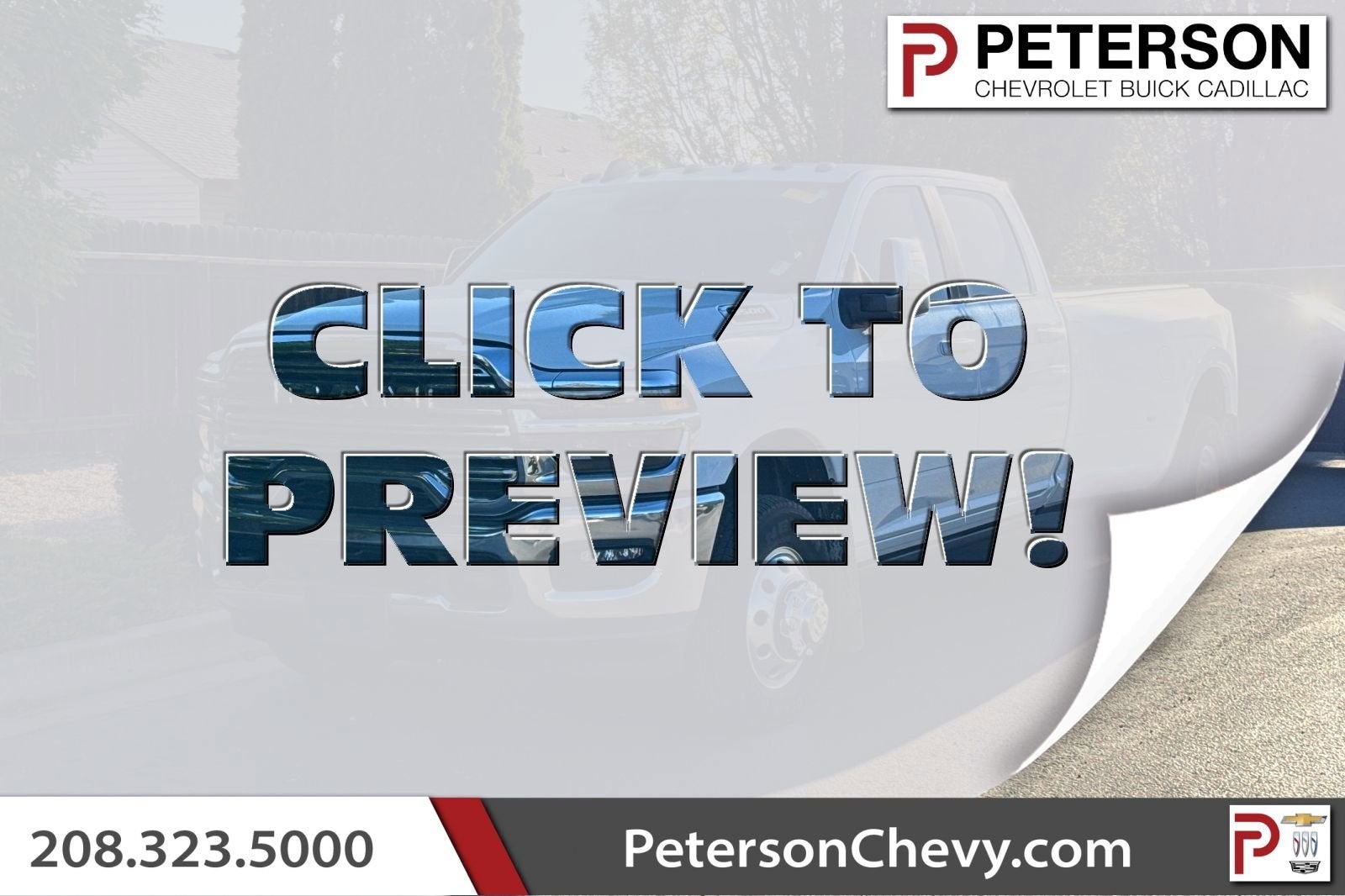 2025 RAM 3500 Laramie Crew Cab 4x4 8' Box