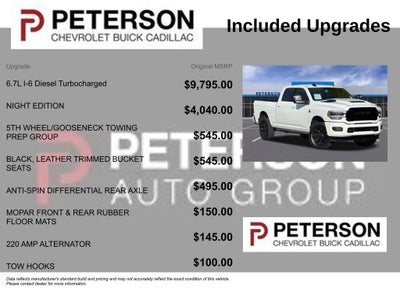 2024 RAM 2500 Laramie Crew Cab 4x4 6'4" Box