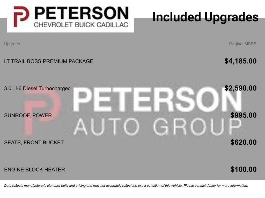 2023 Chevrolet Silverado 1500 LT Trail Boss