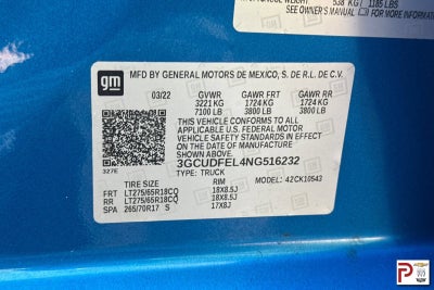 2022 Chevrolet Silverado 1500 LT Trail Boss