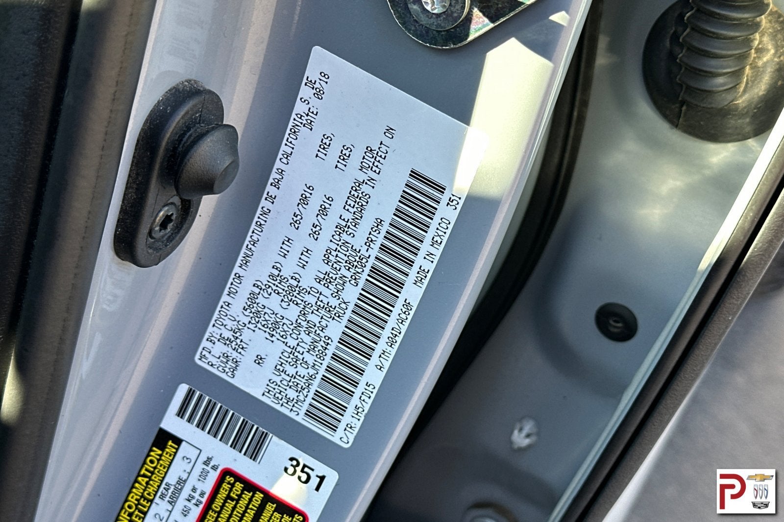 2018 Toyota Tacoma TRD Off Road