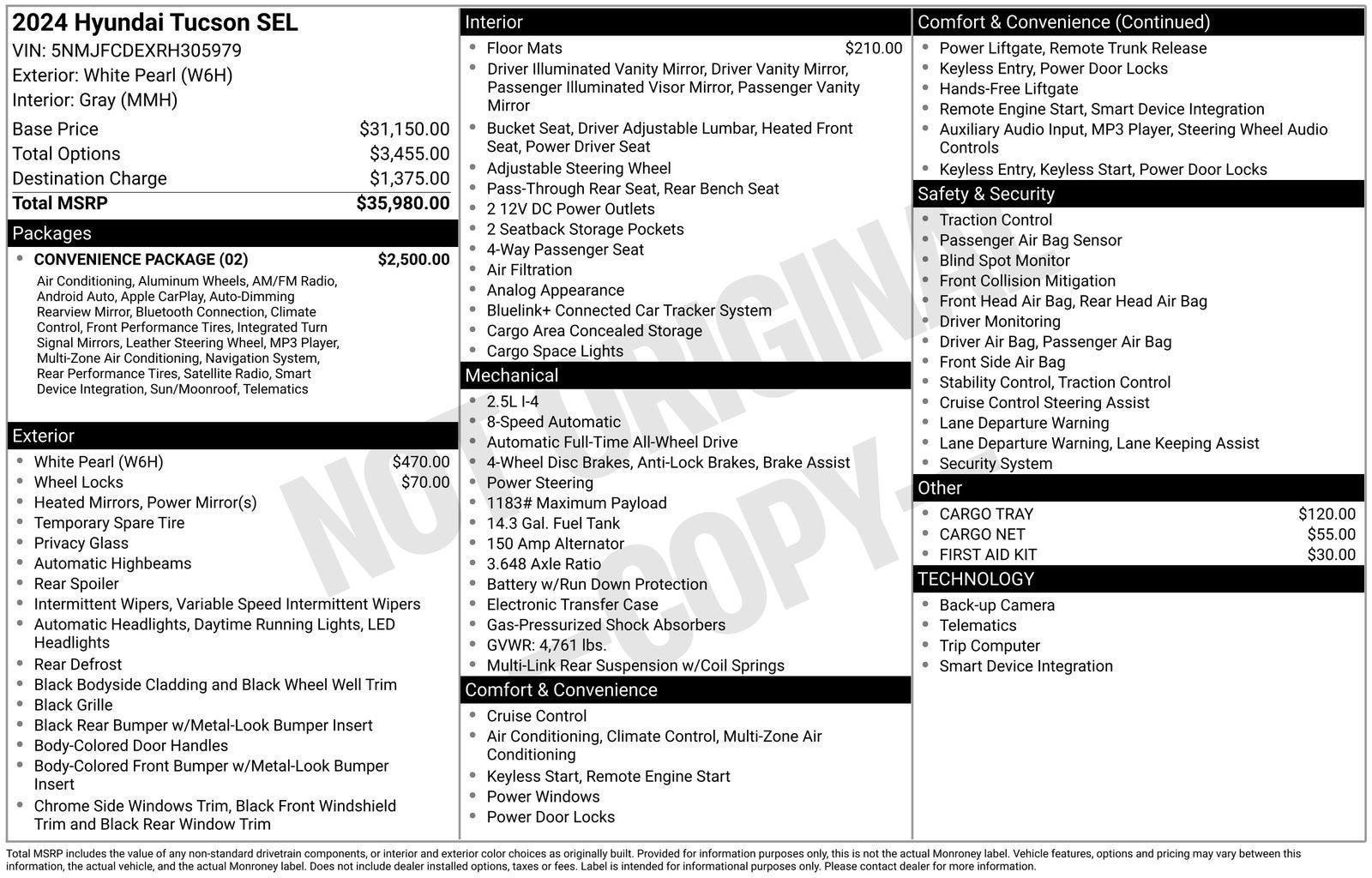 2024 Hyundai Tucson SEL