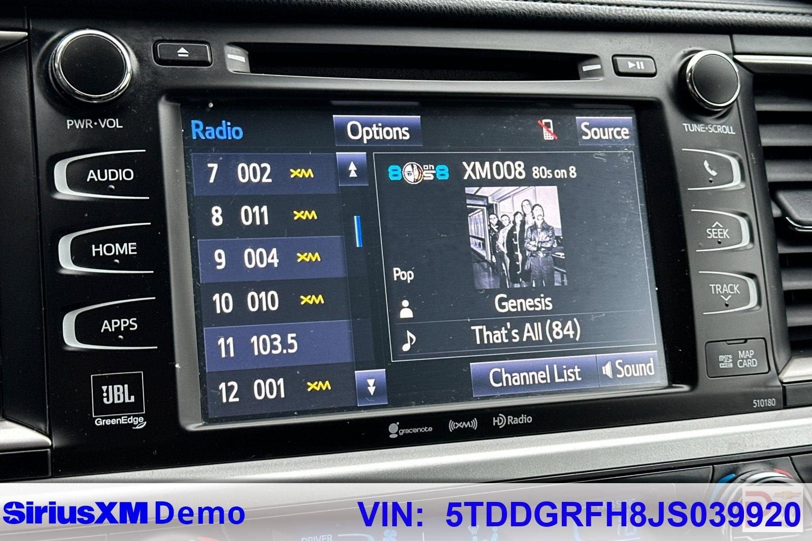 2018 Toyota Highlander Hybrid Limited Platinum