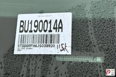 2018 Toyota Highlander Hybrid Limited Platinum