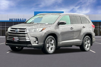 2018 Toyota Highlander Hybrid Limited Platinum
