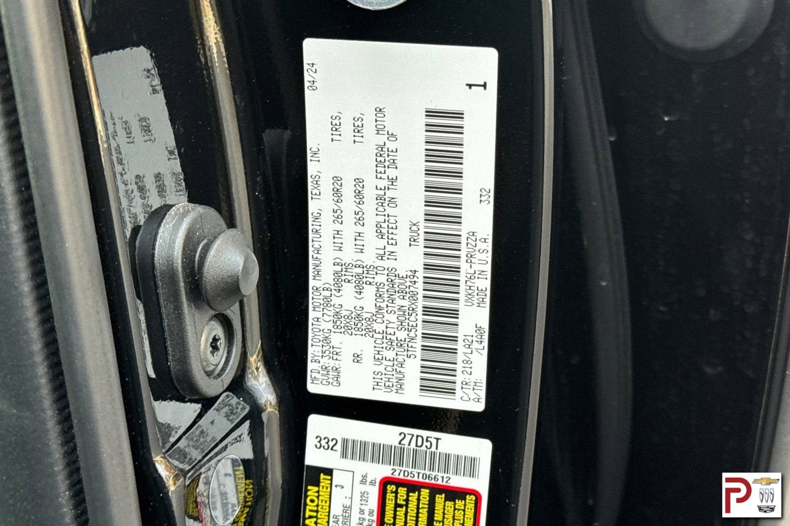 2024 Toyota Tundra 4WD Platinum Hybrid