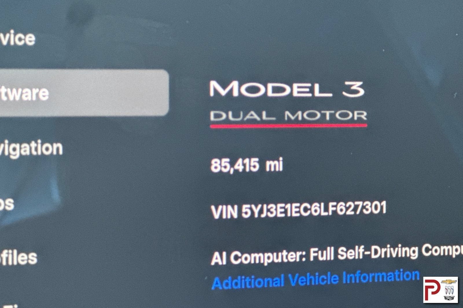 2020 Tesla Model 3 Performance Dual Motor All-Wheel Drive