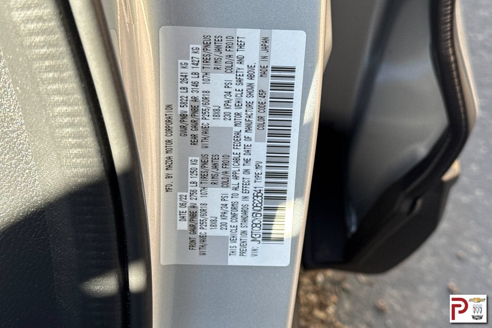 2022 Mazda Mazda CX-9 Touring