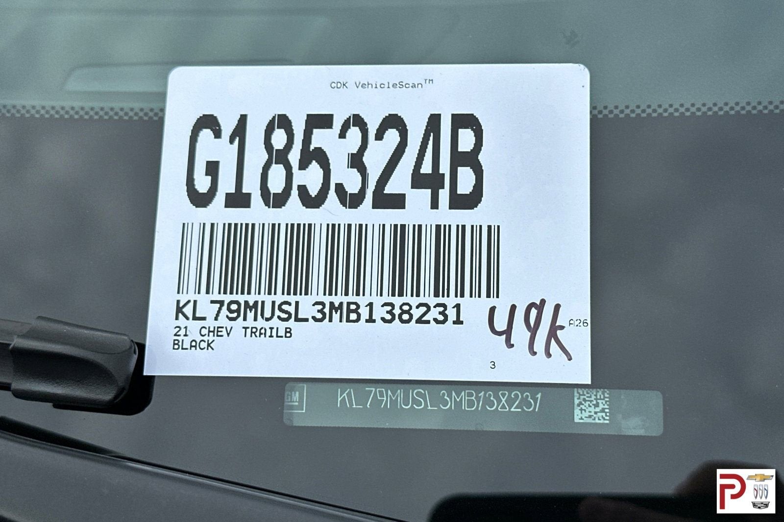 2021 Chevrolet Trailblazer RS